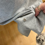 Lululemon  Gone for the Week Dress Grey Ribbed High‎ Neck Size Small Photo 4