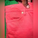 Escada Sport Vibrant Red Skinny Cropped Jeggings size 36 Photo 2