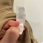 J. Jill Shell Tank Open Front Cardigan Set Fringe Sleeve Womens Large Petite Tan Size undefined Photo 12