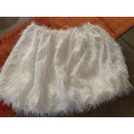 ASOS Satin Mini Skirt With Train Detail In Ivory-white Size 8 NWOT $53 MSRP Photo 8