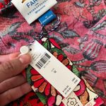 Farm Rio NWT One Shoulder Tropical Floral Red Cropped Top M Photo 19