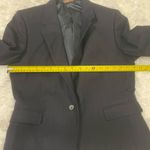 Vintage Redwood & Ross navy blue pinstripe suit set jacket skirt woman’s 14 Size L Photo 6