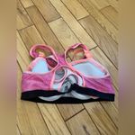 Victoria's Secret - VSX Sport - Pink and Black Mesh Swim Top Photo 4