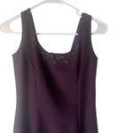 J.R Nites 90s Size 6 Dark Purple Whimsygoth Sequin Beaded Witchy Vamp Maxi Dress Photo 2