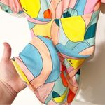 STAUD Mini Milla Dress in Citrus Kaleidoscope Multicolor Puff Sleeve in Size 0 Photo 14