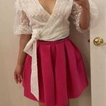 Pink Neoprene skirt. Xs Photo 1