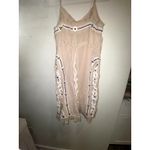 Maeve Womens  Embroidered Slip Dress Size Small Photo 2