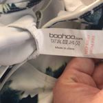 Boohoo NWT Plus Rosie Marble Print Drape Sleeve Swimsuit, size 16 Photo 4