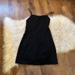 & Other Stories & OTHER STORIES Strappy Square Neck Mini Dress In Black Photo 4