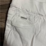 Nine West White Jeggings Slim Fit Smooth Texture Photo 3