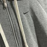 Nike hoodie sweatshirt zip up gray get fit dri fit medium Photo 3