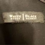 White House | Black Market  Women's Black Ruffle Blazer Formal Jacket Photo 7