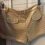 Forever 21 Gold Shorts Photo 1