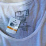 Marvel Nwt  𝅺captain America Brand White Tank/Cami‎ Photo 3