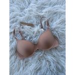 SKIMS Fits Everybody T-shirt Demi Bra Ochre Size 32B Photo 2