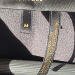 Donna Karan  BLACK LABEL Poplin black blouse Puff Sleeves M Photo 2