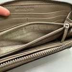 Michael Kors Taupe Zip Around Wallet Photo 5