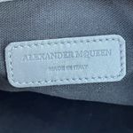 Alexander McQueen women’s Inside Out gray calfskin leather shopper tote bag Photo 10