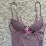 Babyboo Dress Mya Mini Bodycon Cut Out Underwire Pink Glitter Sz XS NWT New Photo 5