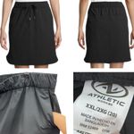 Athletic Works  Black Commuter Skort Skirt Shorts Pull On Womens Plus Size XXL 20 Photo 1