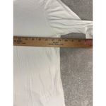 Eileen Fisher white long sleeve small split hem Minimalist Viscose Spandex Photo 5