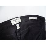 frame denim Le High Skinny Jeans Sz 26 Asymmetrical Fringe Hems Jagged Whittier Photo 4