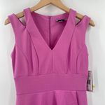 MAISON TARA Dress Size 4 Savanah Midi Cut Out Crepe Fit & Flare Wedding NWT Photo 7