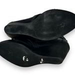 Madewell 1937 Wedge Boot Women 10 Black-ish Leather Chukka Buckle 3.5" Heel Photo 6