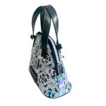 Disney 100 Years Silver Holographic Double Handle Bag Classic Princess Print Photo 1