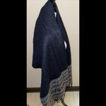 Primo Filo Italia Oversized Fringed Soft Shawl/Scarf‎ Acrylic 70”x31” Photo 6