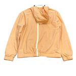 Alphalete EXP Tech Windbreaker Pullover Quarter Zip Hooded Jacket Peach Large Photo 3