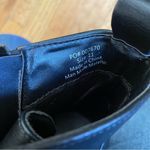 Journee Collection  Black Faux Leather Boots Size 11 Photo 2