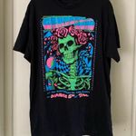 Grateful Dead Bertha Winterland Ballroom Blacklight Licensed Band Merch Tee L Black Size L Photo 1