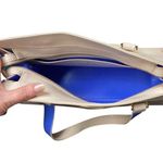 Kate Spade Arbour Hill Kyra Tote Bag Pumice & Adventure Blue Leather Shoulder Photo 11