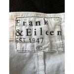 Frank & Eileen Women's Kinsale Italian Performance Flax Pants in White Size‎ 6 Photo 3