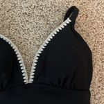 Kona Sol  One Piece Swimsuit- Black Crochet Photo 1