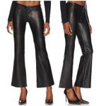 Free People NWT  Love Language Low Rise Vegan Leather Pants Photo 1