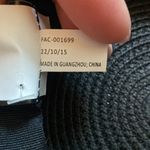 Disney NWT Adult Mary Poppins Black Straw Hat Boater Hat with Cherries Flowers Photo 13