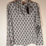 IBKUL Long Sleeve Hooded Mesh Panel Golf Top Size XL Photo 5