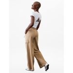 Athleta New  Women's M Promenade High Rise Cargo Pant Brownstone Beige Medium Photo 4