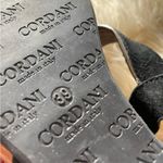 ◾️ Cordani Black Leather Cork Platform Wedge ◾️ Size 8 Photo 9