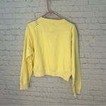 Pop Surf NEW bright yellow unique Minnesota Sweatshirt size Medium ladies Photo 4