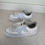 Nike  Women's Blue Leather Court Vision Low Size 8 dh3158-004 Photo 4