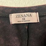 Zenana Mineral Wash V- Neck Tank Top Size 3X Photo 3