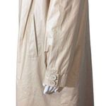 Vintage Tres Elle Womens Full Length Trench Coat Jacket Tan Brown Size 9 10 Photo 3