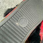 Victoria's Secret  Women Slipper House Shoe Large Multicolor Plaid Faux Fur Trim Photo 11