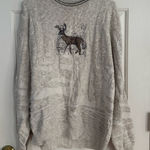 Vintage deer sweater Size L Photo 0