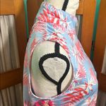 La mer luxe Pink and blue floral Tank style Top Photo 4