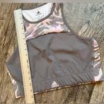 Adidas  Primegreen Aeroready Womens LARGE Sports Bra GREY/PINK GYM SPORTY #96 Photo 5