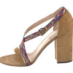 Valentino Garavani Valentino Suede Embroidered Sandals Photo 0